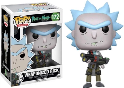 Figurka Funko POP! Animation: Rick and Morty Weaponized Rick 10 cm 12439-PX-1QW (889698124393)