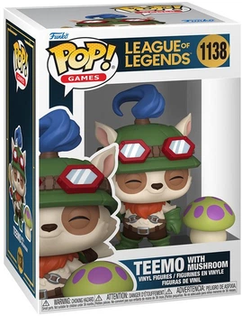 Zestaw Figurek Funko Pop! Buddy Teemo with Mushroom 8.6 / 2.5 cm 86113 (889698861137)