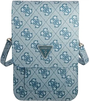 Чохол-сумка Guess 4G Metal Gold Logo Big Blue (3666339050559)