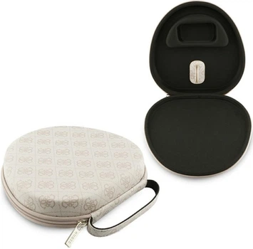Etui na słuchawki Guess Carry Box Różowe (3666339609566)