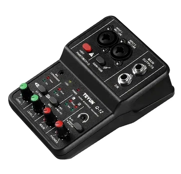 Микшерный пульт с USB для audio PC DJACK Teyun-Q-12