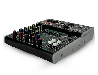 Микшерный пульт с USB, Bluetooth, DSP, 7-полосный эквалайзер 4all Audio AK4