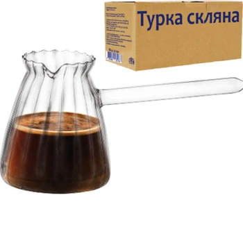 Турка стеклянная «Эфиопия» 560 мл