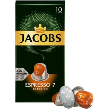 Кофе Jacobs Espresso 7 Classico в капсулах совместимы с Nespresso 10 шт (8711000371176) (342960)