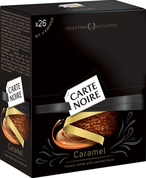 Кофе растворимый Carte Noire Caramel 26шт х 1.8г
