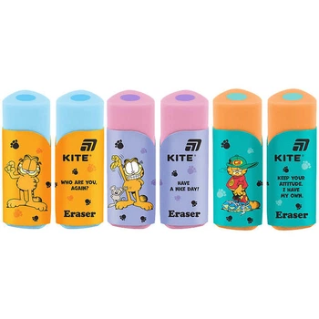 Гумка Kite Garfield кольорова асорті (GF26-1269)
