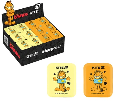 Чинка з контейнером Kite Garfield прямокутна (GF26-116)