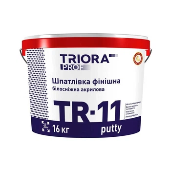 Шпаклевка финишная Triora TR-11 putty белая 5 кг