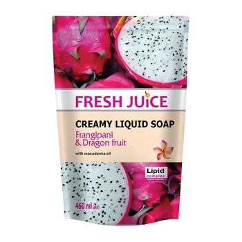 Крем-мыло жидкое Fresh Juice Frangipani&Dragon fruit 460 мл