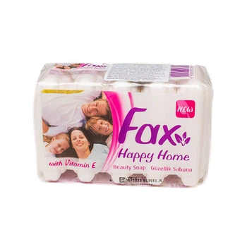 Мило туалетне FAX Happy Home біле 5*60 г
