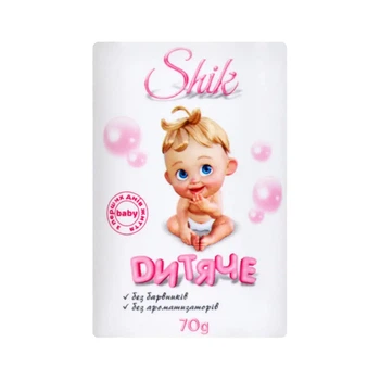 Мыло туалетное детское Shik 70 г
