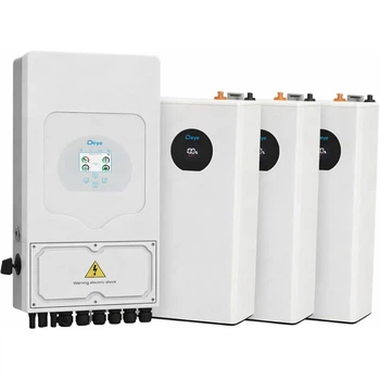 Система хранения энергии Deye SUN-6K-SG05LP1-EU 6kW + 3 АКБ SE-F5 Pro-С 15.3kWh (51.2V/100Ah/5120Wh) [159321]