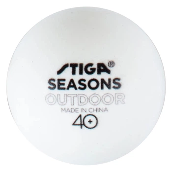 Мячик для настольного тенниса Stiga Seasons White 12 шт (1110-2810-12) (931162)