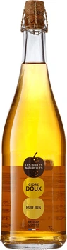 Сидр Les Bulles Naturelles Cidre Doux сладкий 3% 0.75 л (3564980600003)