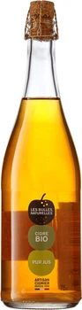 Сидр Les Bulles Naturelles Cidre Artisanal Organic полусухой 4.5% 0.75 л (3564980620001)