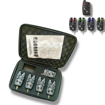 Набор сигнализаторов поклевки Coonor Sensor X 4+1 (4шт+ пейджер)(8404)