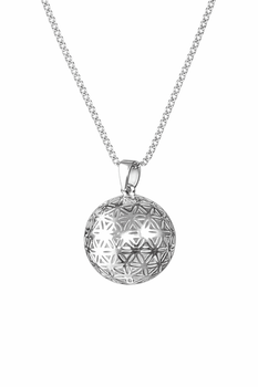 Серебряная подвеска Цветок жизни (7364)