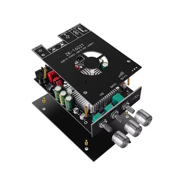 Аудіо підсилювач для колонок потужність звуку 2x160Вт Bluetooth 5.0 ZK-1602T TD5182A AUX USB