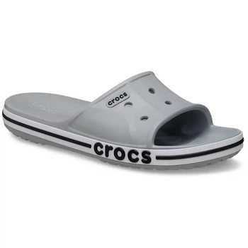 Кроксы шлепанцы Crocs Bayaband Slide Light Grey 39 (EU 39-40)