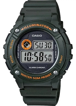 Чоловічий годинник Casio W-216H-3BVDF