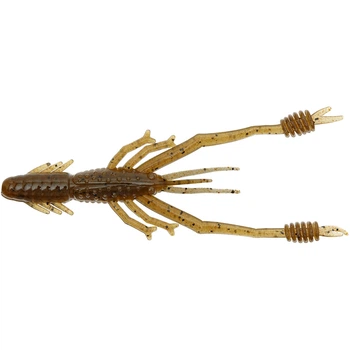 Силикон рыболовный Reins Ring Shrimp 4 002 Green Pumpkin (8 шт/уп.) (1552.09.10)