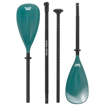 Весло DUAL-TECH 2-in-1 алюминиевое для iSUP и каяка 3-4 секции (B0304614)