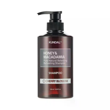 Шампунь восстанавливающий Вишневый Цвет Kundal Honey Macadamia Nature Shampoo Cherry Blossom 500 мл
