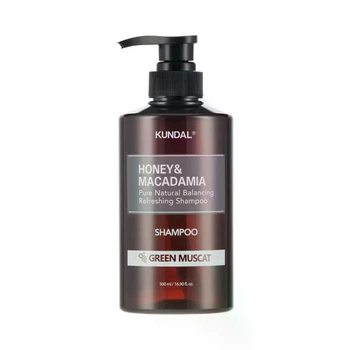 Шампунь восстанавливающий Зеленый Виноград Kundal Honey Macadamia Nature Shampoo Green Muscat 500 мл
