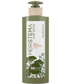 Крем BBcos Meristema Hair Detox Silk System Cream для детокса, разглаживания и шелкового ухода за волосами, 500 мл