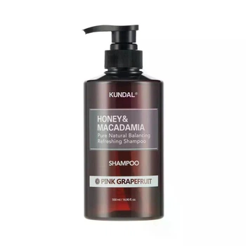Шампунь відновлюючий Рожевий Грейпфрут Kundal Honey Macadamia Shampoo Pink Grapefruit 500 мл