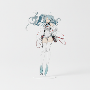Акрилова фігурка Хацуне Міку Hatsune Miku Вокалоїд Vocaloid 150 x 50 мм