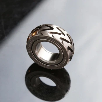 EDC Фіджет іграшка кільце спінер магнітний Fidget Toy антістрес офісний слайдер