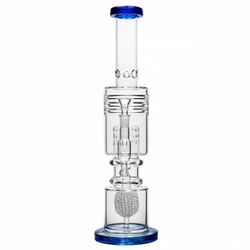 Скляний бонг Ball Perc High Tube 45см