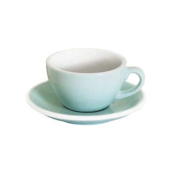 Чашка с блюдцем Loveramics EGG 200мл River Blue