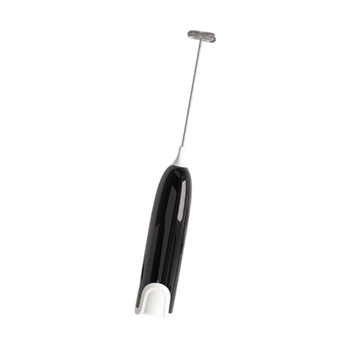 Електричний спінювач молока Капучинатор Lecot 1501 Milk Frother Чорно-білий