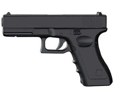 Пистолет Глок Glock 17 металлический с мишенью и 1000 шариков, набор для стрельбы