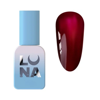 Гель-лак LUNAmoon Color №262, витражный насыщенный бордовый, 8 мл