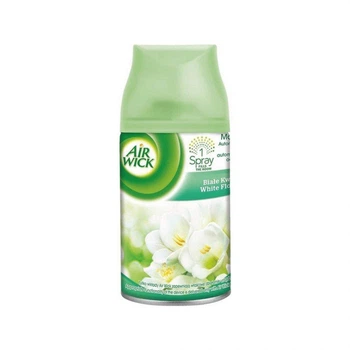 Змінний балон до автоматичного аерозольного освіжувача повітря Air Wick Freshmatic Білі квіти, 250 мл