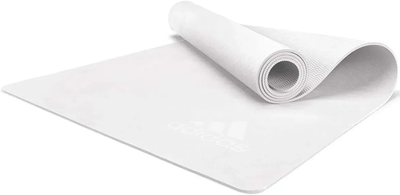 Килимок для йоги Adidas Premium Yoga Mat 5 мм, білий
