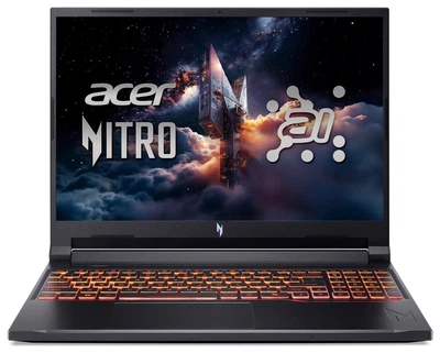 Ноутбук ACER Nitro V 16 AI ANV16-42-R5NV (NH.U1KEP.001), 16" / IPS / 180Hz / AMD Ryzen 5 240 / RAM 16GB / SSD 1TB / GeForce RTX3050 DLSS 3 / Без ОС / Чорний