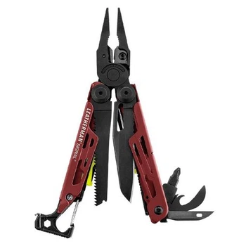 Мультитул Leatherman Signal Crimson 832745 специализированный инструмент для выживания и кемпинга AX-98