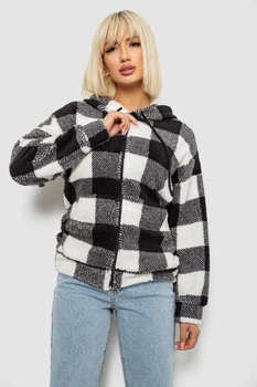 Кофта жіноча "Тедді", колір чорний розмір L-XL 257R48-5