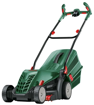 Електрична газонокосарка Bosch UniversalRotak 37-555 (1.4 кВт, 370 мм) з травозбірником (26654)