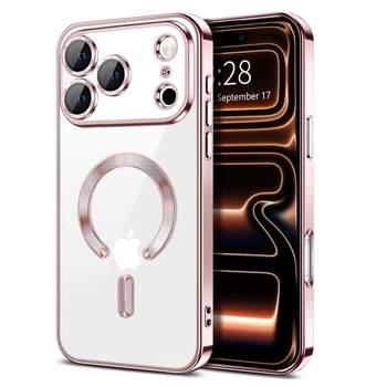 Чохол Fiji Chrome для Apple iPhone 17 Pro Max з MagSafe та захистом камер Rose Gold