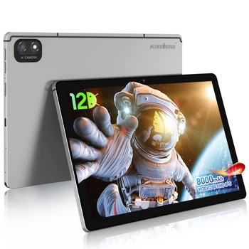 Планшет 10.1" Full HD Kinstone KST102SA 8/128Gb 4G 2-SIM 8 ядер Android 12 8000 mAh Чорний/Срібний