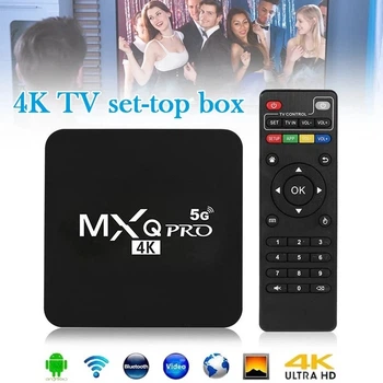 Медиаплеер для телевизора MXQ Pro 5G 4/64ГБ