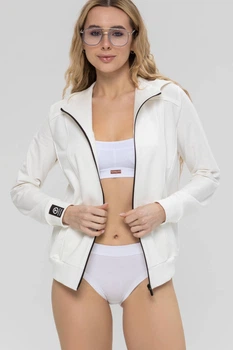 Демісезонна кофта бавовняна на блискавці з капюшоном TOTALFIT Baggy A101-LD11 L