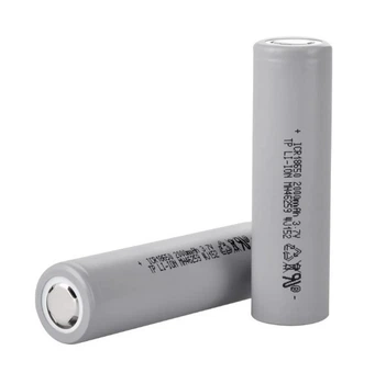 Аккумулятор 18650 Tianpeng Li-Ion 2000 высокотоквый mAh 3,7V серый