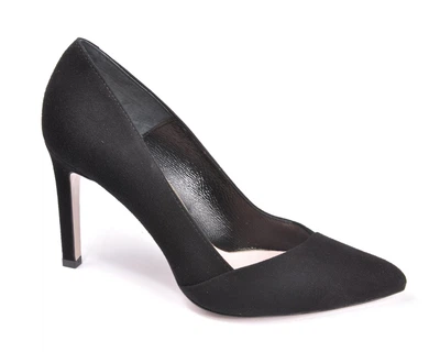 Туфлі човники жіночі Bravo Moda 1332/CZARNY ZAMSZ 35 Чорний