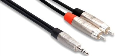 Kabel Hosa Pro TRS 3.5 mm - 2 x RCA 3 m (728736053991)